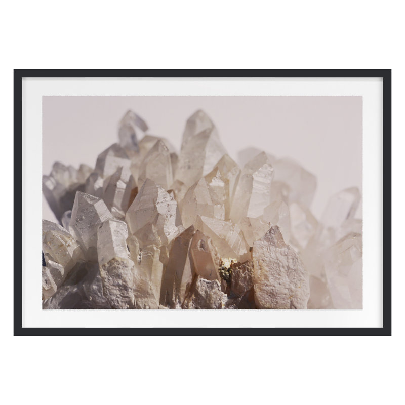 Crystal Dream Print by Alicia Bock, Black Framed