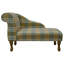 Brown Tartan Mini Chaise Longue-139639496