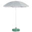 Harbour Housewares - Metal Beach Parasol & Base - 1.74 x 1.93m-79515977