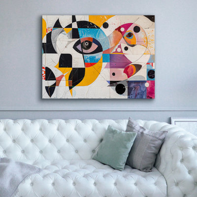 Art mural sur toile Wrought Studio «The Eyes No 2» par Andreas Magnusson, 34 po x 26 po