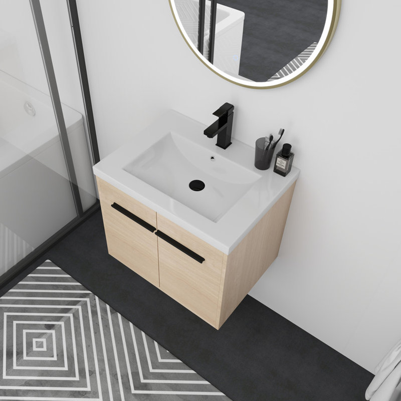 Bathroom Vanity With Sink (Oak)