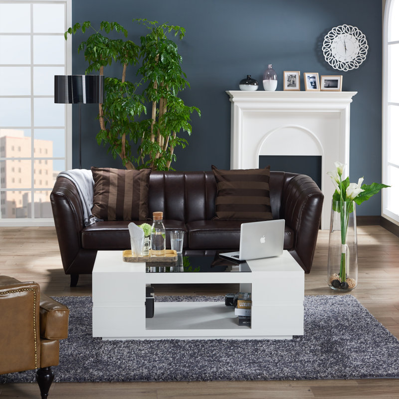 Alejandro Solid Coffee Table with Storage