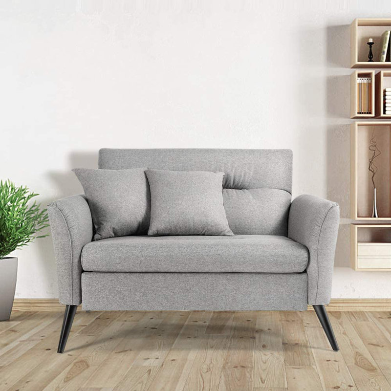Cotton Blend Loveseat