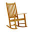 Charleston Teak Outdoor Rocker Chair-1909155993