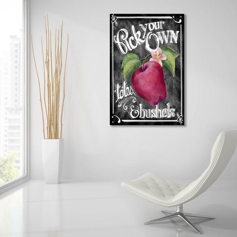  «Pick Your Own» par Art Licensing Studio, art mural en verre acrylique, 24 po x 36 po, H 36 po x l 24 po