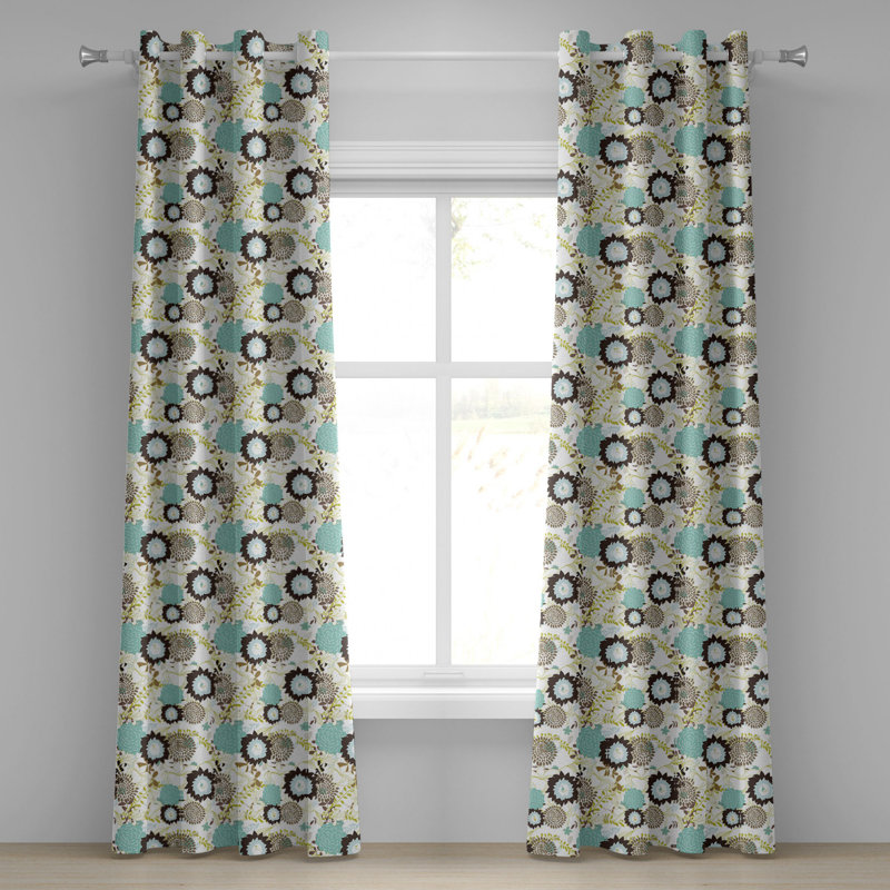 Sateen Blackout Curtain Pair, 50" W x 120" L