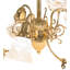 Lustre 6 lumières 29 "de large Revival