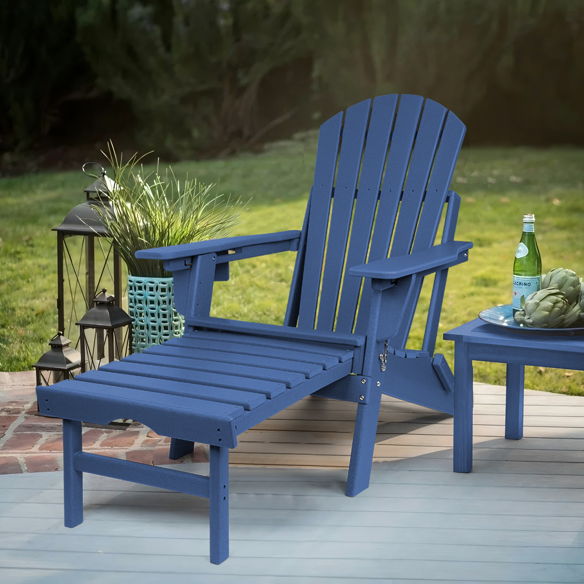 adirondack chairs plastic teal