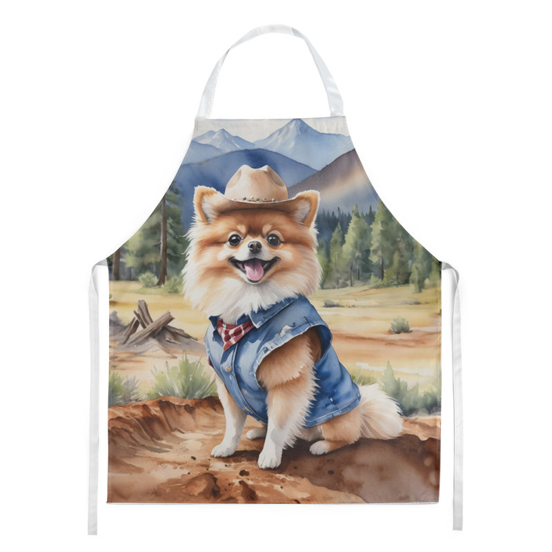 No Pattern Bib Apron