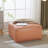 Square PU Leather Ottoman-117125071