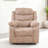 Polyester Reclining Set: Manual Recline Chair And Loveseat With Storage & Cupholders-116620111