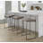 Derik Stackable Counter & Bar Stool with Velvet Cushion-1108283087-1108283078
