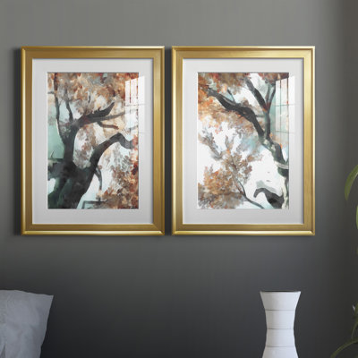 Fall Tree I, reproduction encadrée de qualité supérieure - prête à être accrochée