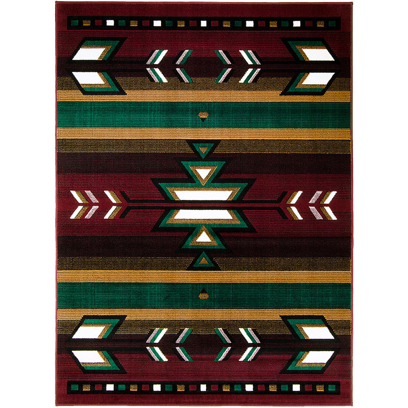 Pell Performance Southwestern Indoor / Outdoor Rug, 5'2" x 7'1"
