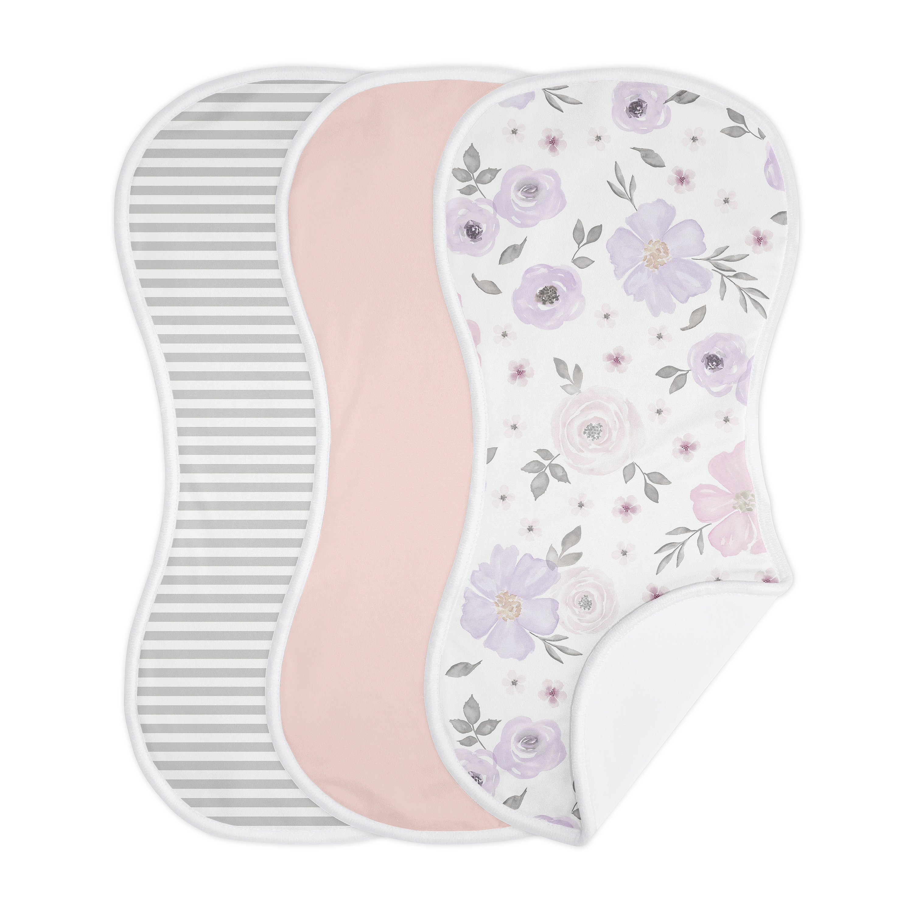 https://assets.wfcdn.com/im/31849363/compr-r85/2414/241450030/watercolor-floral-lavender-and-grey-absorbent-burp-cloths-by-sweet-jojo-designs.jpg