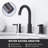 Widespread 2-handle Bathroom Faucet with Drain Assembly-117204185