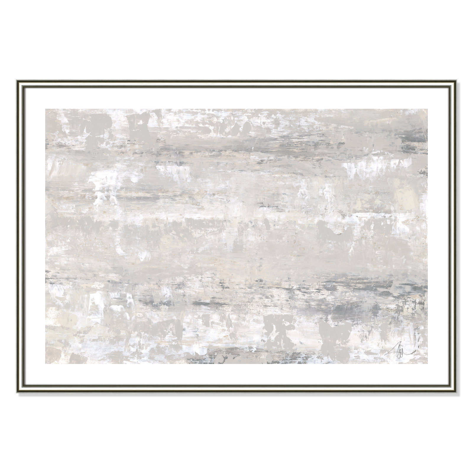 Desert Winds by Filippo Ioco - Print, Silver Framed Paper, 29.5" H x 41.5" W x 0.88" D