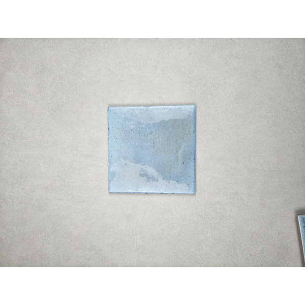 Cloud Blue Polished Tile 6X6