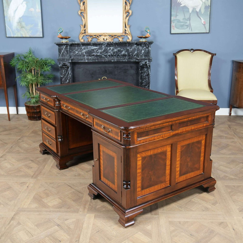 Bureau Banded Mahogany Partners, Green