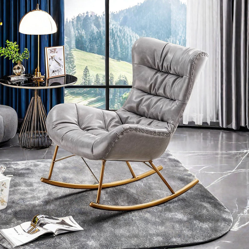 Chaise berçante moderne et classique