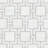 Calabria Frost Portico 11 in. x 13 in. Polished Marble Mosaic Floor and Wall Tile