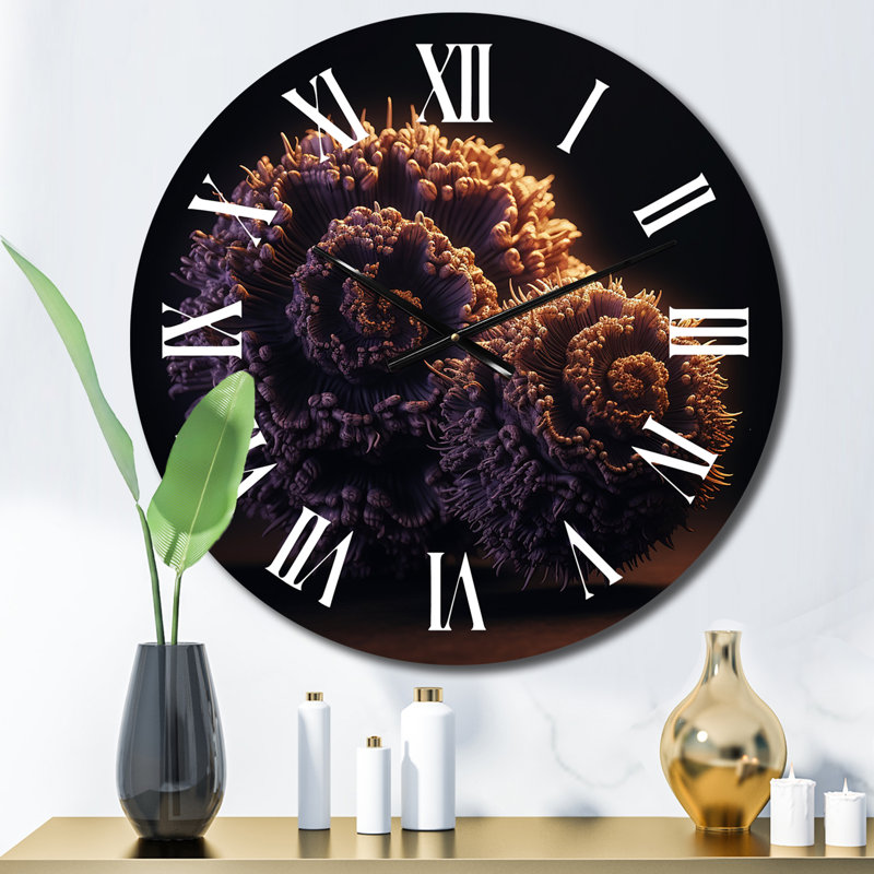 Horloge murale abstraite, Moyenne