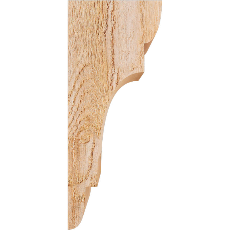 New Brighton Corbel, H 14 po x l 4 po x P 6 po, Cèdre rouge, Sciage brut
