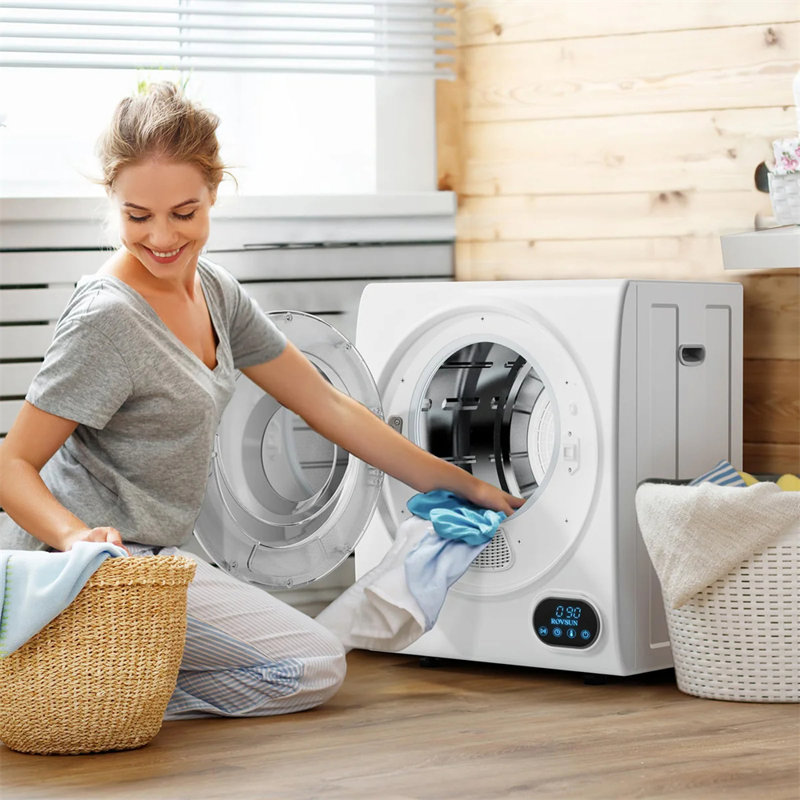 1.5 Cu.Ft. Compact Electric Dry In White