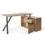 Adesuwa 150cm W L-Shaped Writing Desk with Cabinet