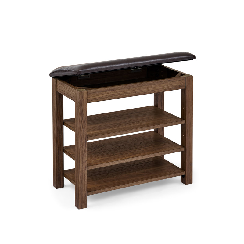 6 Pair Shoes Storage Bench