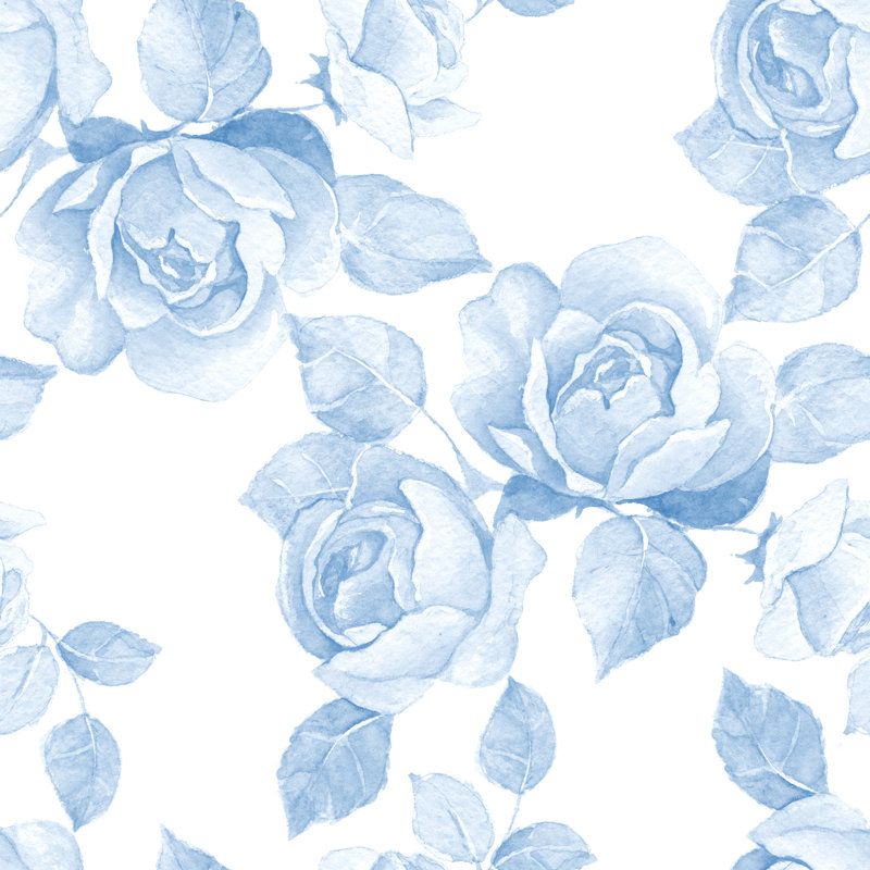 Topton Floral Painting - Wrapped Canvas Painting, 30cm H x 30cm W x 3.8cm D