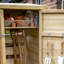 194.2cm W x 68.8cm D Solid Wood Log Store