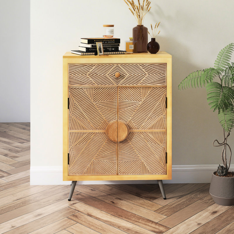 Armoire décorative exquise avec tablette réglable