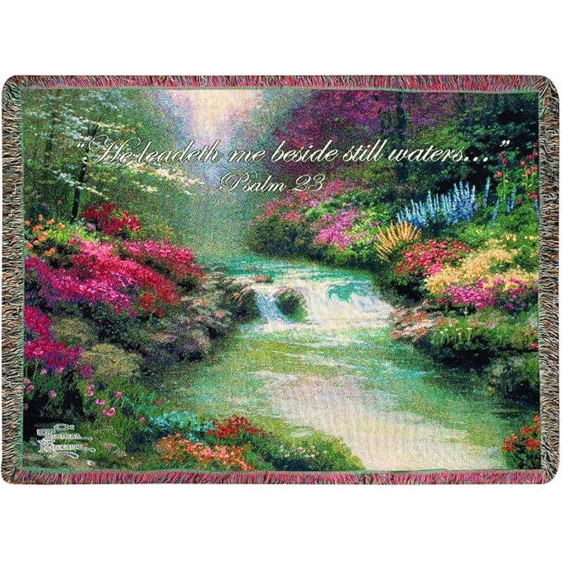 Jeté de tapisserie en coton manuel 50 x 60