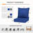 Outdoor 4.75'' Seat / Back Cushion-121687379