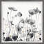 Gray Flowers - Single Picture Frame Painting-1786518950