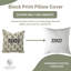 Housse de coussin décoratif décoratif Fabcline, coussin décoratif doux et durable pour canapé ou salon, Varmala-108803478-108803480-108803481