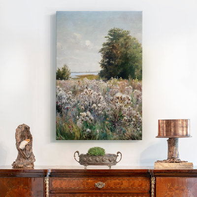 Peinture sur toile encadrée