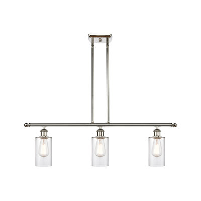 Lustre cylindrique à 3 lumières pour îlot de cuisine Glessite