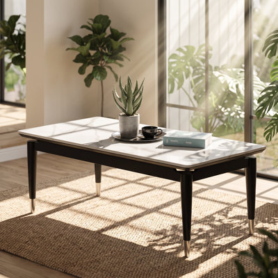 3 - Piece Solid Wood Living Room Table Set