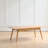Centre Table Low Table 100% Solid Wood Top Plate Desk Coffee Table Width 120 X Depth 56 X Height 45 Cm Study Desk Work From Home Easy To Assemble Natural Wood With Storage Shelf Natural Writing Desk