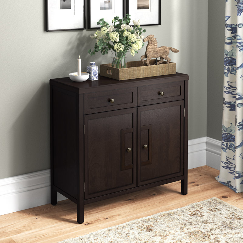 Leighty 2-Door Accent Cabinet, Brown