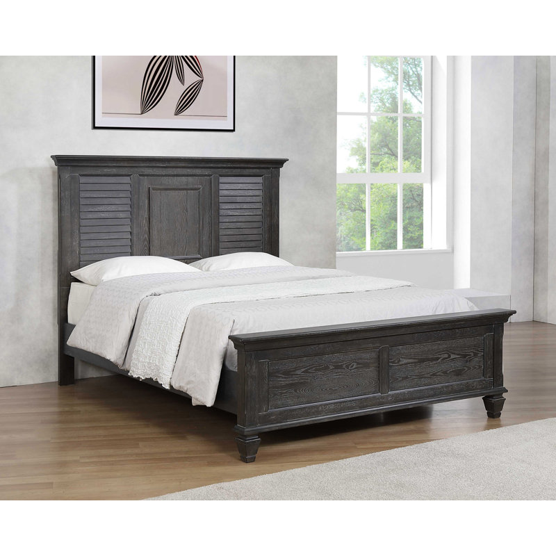 Larrick Standard Bed, Queen, White
