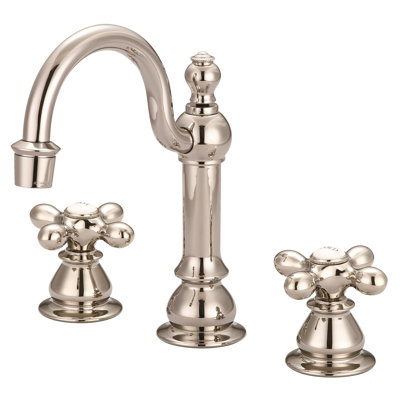Widespread 2-handle Bathroom Faucet with Drain Assembly