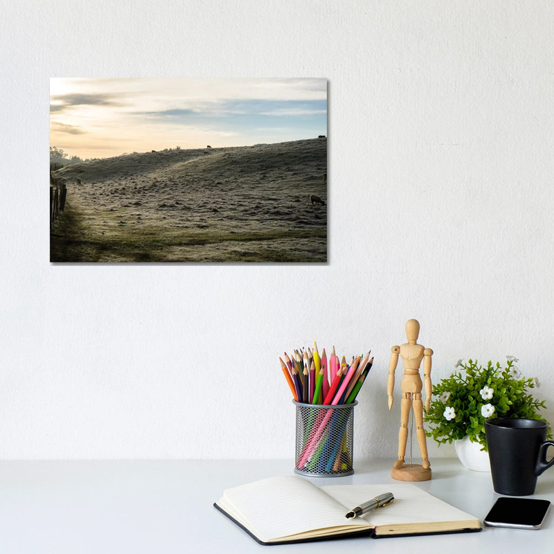 Winter Morning In The Country by Heather Roberson - Wrapped Canvas Gallery-Wrapped Canvas Giclée, 20.32 cm H x 30.48 cm W