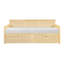 Daybed With Storage Boxes Wooden Home Furniture 1Pc Sofa Bed