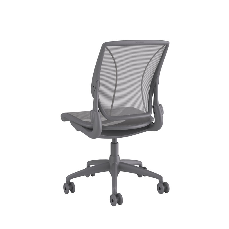 World Mesh Task Chair, Gray, Silver, Adjustable
