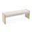Lotus Bay Accent Bench - Sand