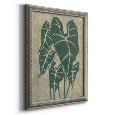 «Vintage Greenery III», reproduction sur toile encadrée