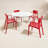 Farrah 4 - Person Patio Dining Set with Round Table-789894861